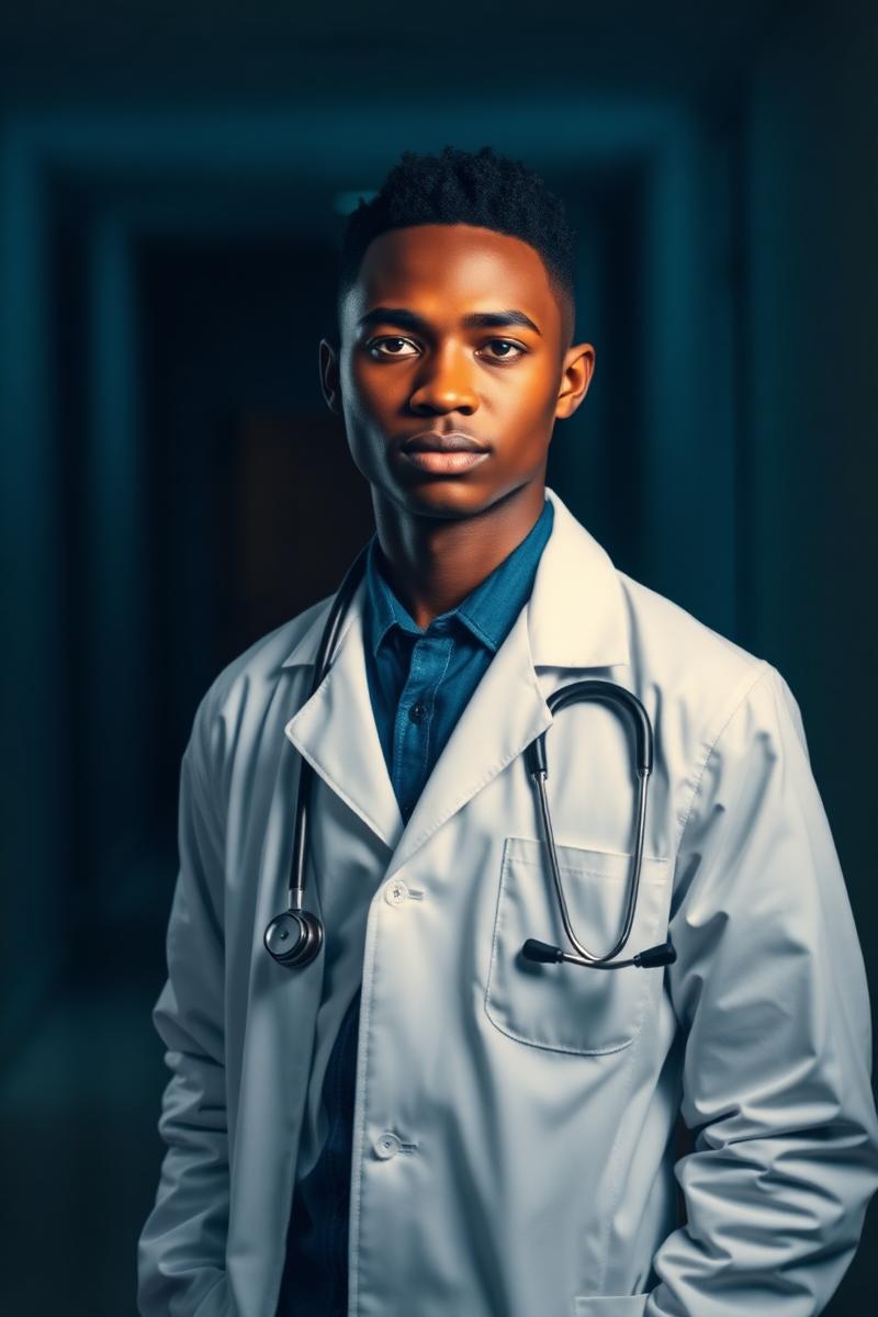 FUHSIMSA medical student in white coat